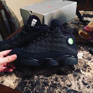 Black cat 13s wore 6 times size 8 100 obo